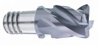 交換式  極超微粒鎢鋼交換式塗層多用途R角立銑刀