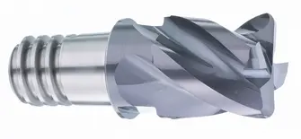 Interchangeable Multipurpose End Mills With Corner Radius