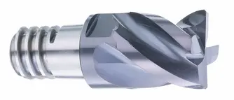 交換式 超微粒鎢鋼塗層多用途立銑刀頭