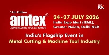 2026 AMTEX- India's Metal Cutting & Machine Tool Event  7/24~7/27 Booth:B39-14