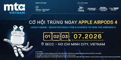 2026 MTA Vietnam 01 – 04 July, 2026 HALL A1, A2 & B1, S.E.C.C - Ho Chi Minh City Booth AN2-5