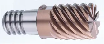 Interchangeable End Mills With Corner Radius