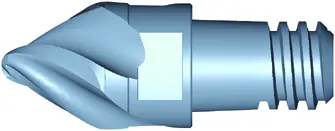 Interchangeable Cirular Arc Finishing End Mills for Multi-Axis Machining 30°