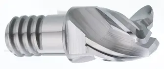 交換式 超微粒鎢鋼交換式強力鋁用R角立銑刀